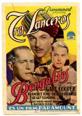 Tres lanceros bengalies (The Lives of a Bengal Lancer - 1935)